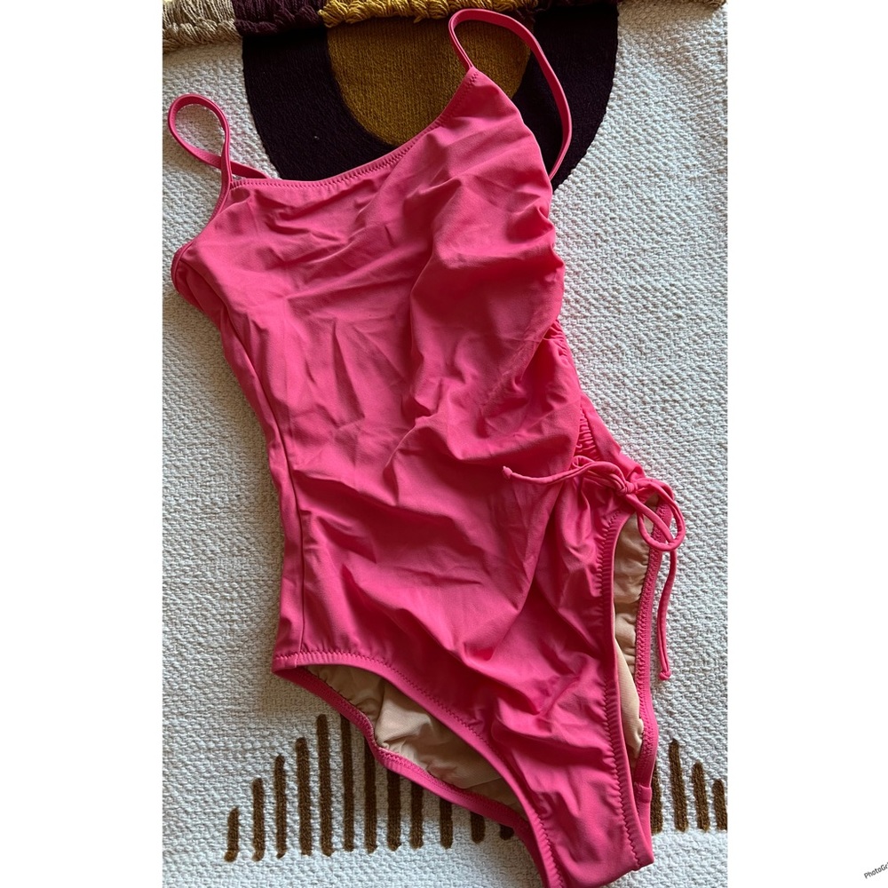 NWT JCREW PINK ONE PIECE SWIMSUIT SIZE 4